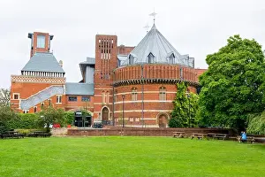 British English Prints: The Royal Shakespeare Company Swan Theatre in Stratford upon Avon