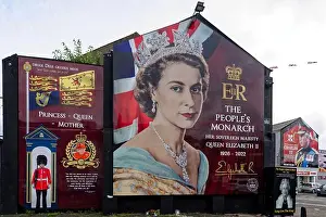 Ulster Prints: Royalist display, Shankill Road, Belfast