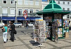 Kiosk Prints: Rua de Belem Lisbon Portugal