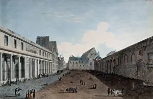 Draughtsman Prints: Rue des Cordeliers (now Rue de l'École-de-Médecine): the School