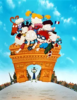 Arc De Triomphe Prints: Rugrats in Paris The Movie Year 2000 Director Stig Bergqvist and Paul Demeyer