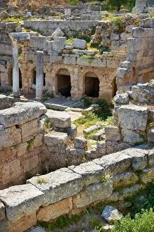 City Collection: Ruins of the ancient city of Corinth, Greece