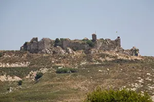 Archaeological Site Prints: Ruins of Beaufort Castle (Qalaat ash-Shqif) perched on a rocky hilltop in southern Lebanon
