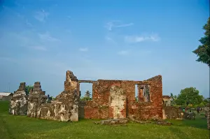Burned Prints: Ruins of Kaibon Palace. This palace was destructed by VOC