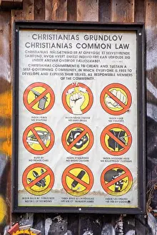 Northern European Prints: Nine rules of Freetown Christiania's common law