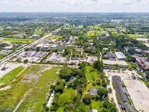 Dade County Prints: Rural industrial district Kendall Miami