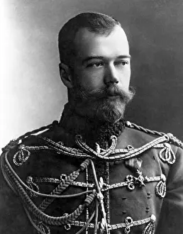 Military Uniform Prints: Russia: Tsar Nicholas II (18 May 1868 - 17 July 1918)