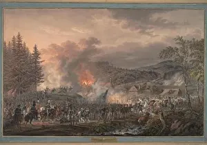 Russian Life-Guards Regiment under command of Count Ostermann-Tolstoy