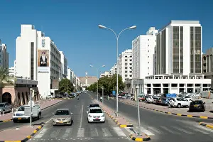 Oman Prints: Ruwi, a district in Muscat, the capital of the Sultanate of Oman