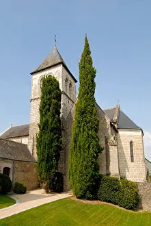 Steeple Prints: Saché church, Indre-et-Loire, France