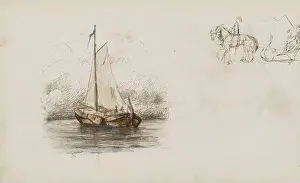 Whip Prints: The sailing ship carries the Dutch flag