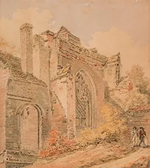 Hertfordshire Prints: 'Saint Albans Abbey, Hertfordshire