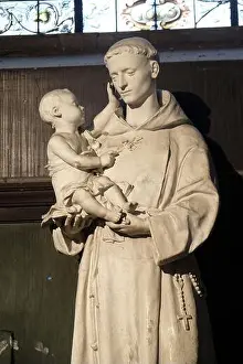 Child Jesus Prints: Saint Anthony of Padua holding child Jesus