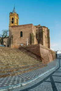 Pueblo Prints: Saint George Church, San Jorge in Palos de la Frontera, Spain