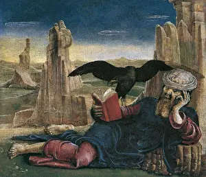 Theology Prints: Saint John the Evangelist on Patmos