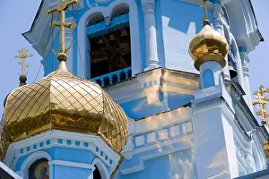 Almaty Prints: Saint Kazan Russian Orthodox church in Almaty