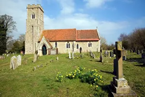 Saint Margaret's church Shottisham Suffolk England