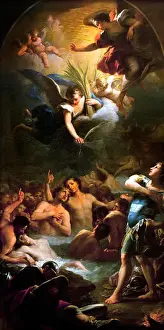 Martyr Prints: Saint Meliton`s martyrdom and the Sebaste`s martyrs 1764 Mariano Salvador Maella (1739 – 1819) Spain Spanish