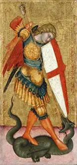 Bible Nt Prints: Saint Michael and the Dragon. Museum: National Museum of Western Art, Tokyo