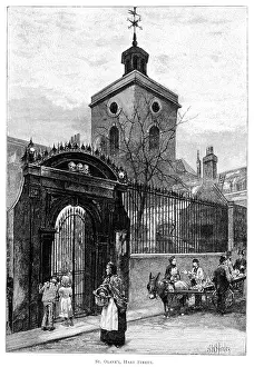 Journalist Prints: Saint Olave's Hart Street Circa 1890