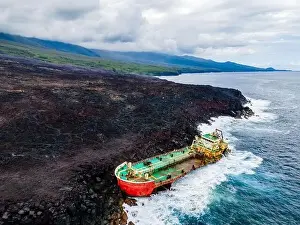 Stranded Prints: Saint-Philippe, Reunion Island - Tresta Star cargo shipwreck