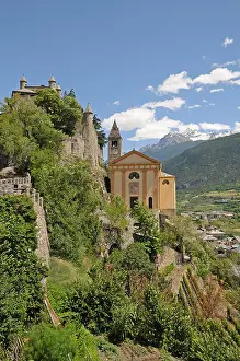 Castello Prints: Saint St Pierre Castle Castello Parish Church