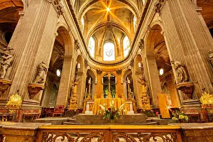 Pont Prints: Saint Sulpice Church-Paris