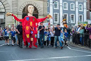 Wiltshire Prints: Salisbury 15th June 2015 800th Anniversary of the magna carta community pageant & celebration held in salisbury a