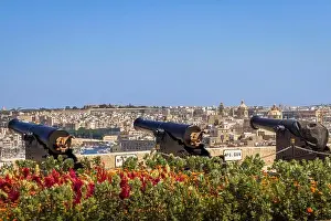 Saluting Prints: Saluting battery Malta