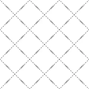 Watermark Prints: Sample watermark seamless pattern. Vector illustration