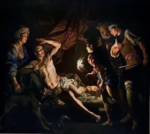 Captured Prints: Samson captured by the Philistines (1640)