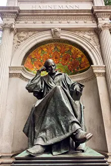 Capitol Prints: Samuel Hahnemann monument Washington DC