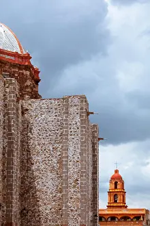 Archangel Prints: San Agustin church tower in San Miguel de Allende, Mexico