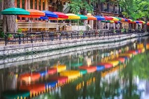 Images Dated 17th May 2016: San Antonio, Texas, USA on the River Walk