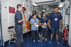 Underway Prints: SAN DIEGO (Aug. 15, 2018) Hospital Corpsman 2nd Class Michael Sypien