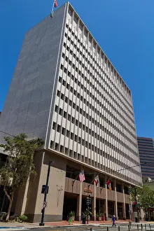 San Diego Prints: San Diego City Hall in downtown San Diego, California, United States