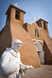 New Mexico Prints: San Francisco de Asis Mission Church, Taos, New Mexico. Built by Spanish in 1772