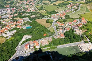 Vibrant Color Prints: San Marino - view from the top