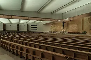 Crucifix Prints: Sanctuary of Our Lady of the Rosary of Fatima located in Cova da Iria