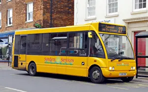 Busses Prints: Sanders Services, bus, coach, public transport