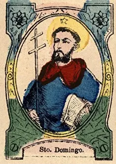 Dominican Prints: Santo Domingo de Guzmán (1170-1221)