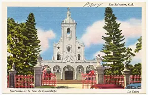 Guadalupe Prints: The Santuario de Nuestra Señora de Guadalupe in La Ceiba