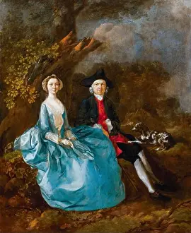 Husband And Wife Prints: Sarah Kirby (née Bull, c.1718-1775) and (John) Joshua Kirby 1716-1774