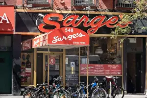 Deli Prints: Sarge's Restaurant and Delicatessen, NYC, USA 2022