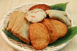 Supper Prints: Satsuma age (Japanese fried fishcake)