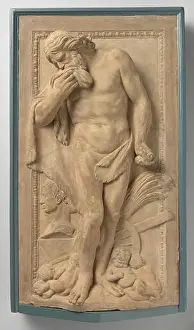 Bends Prints: Saturn, The god stands on the left leg
