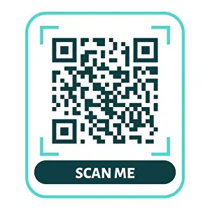 Reader Prints: Scan me QR code design. QR code for payment