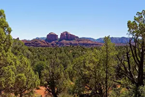 Butte Prints: Scenery in Red Rock State Park, Arizona