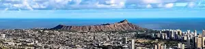 Gods View Prints: Scenes around diamondhead national park oahu hawaii on sunny day