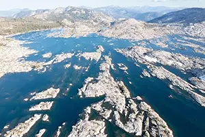 The scenic Lake Aloha in the Desolation Wilderness is a federally protected wilderness area just west of Lake Tahoe